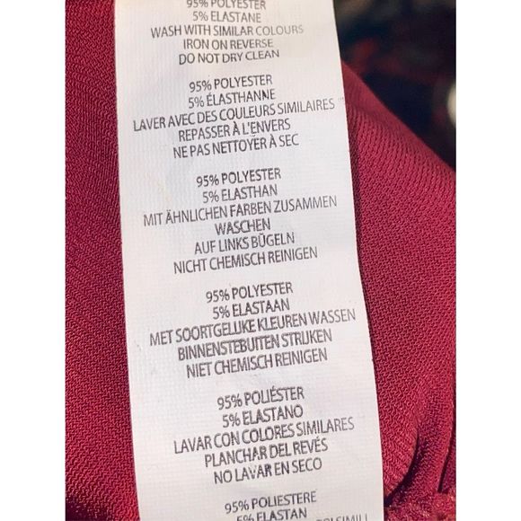 BOOHOO Maternity Over The Bump Bodycon Dress Berry - Picture 10 of 10